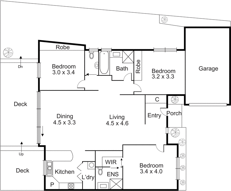 6B North Avenue, Bentleigh VIC 3204 - Floorplan