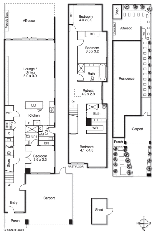 6b Poole Avenue, Hampton VIC 3188 - Floorplan
