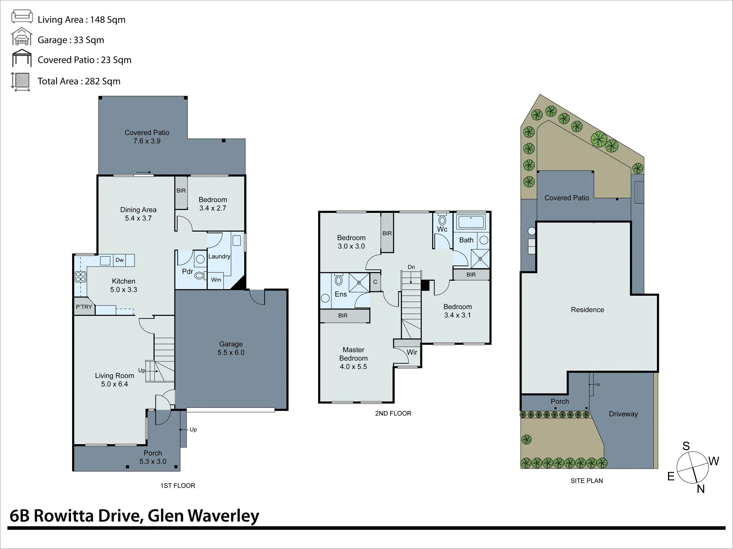 6B Rowitta Drive, Glen Waverley VIC 3150 - Floorplan