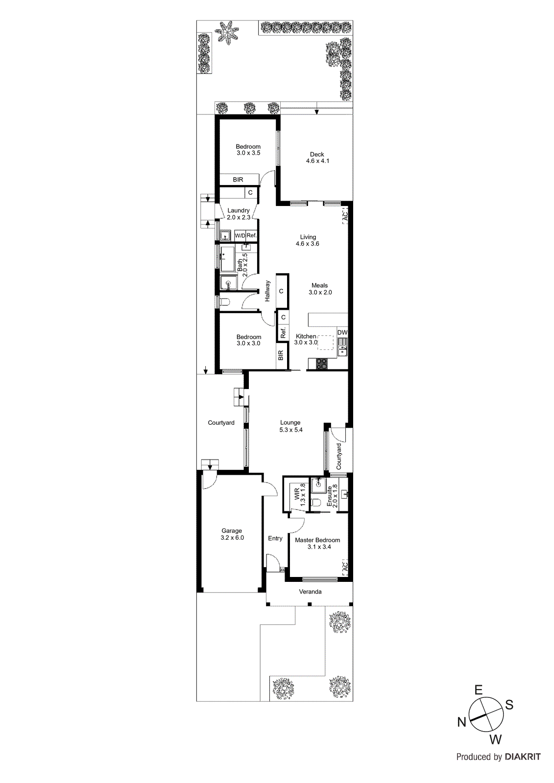 6B Walker Grove, Cheltenham VIC 3192 - Floorplan