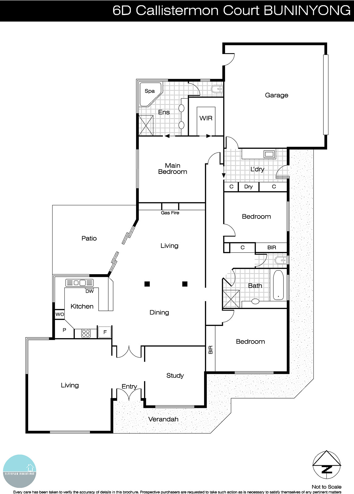 6D Callistemon Court, Buninyong VIC 3357 - Floorplan
