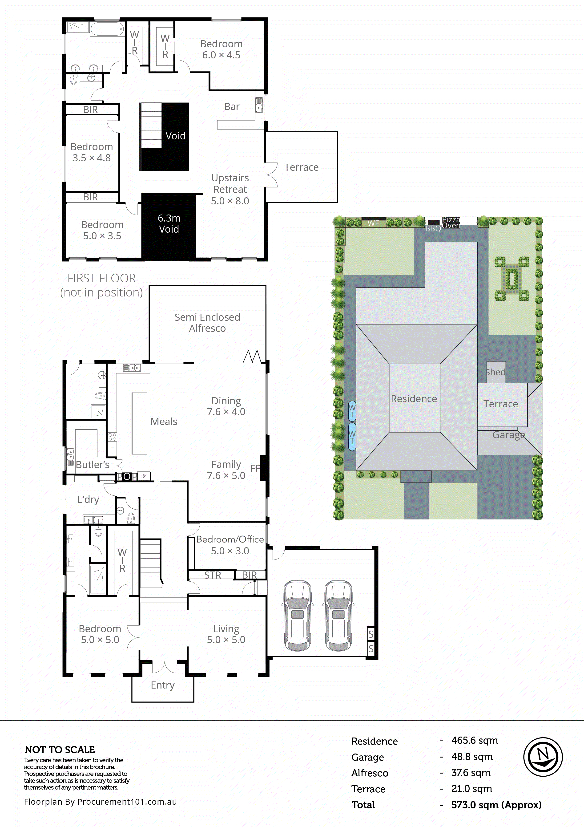 7-9 Wesley Court, Keysborough VIC 3173 - Floorplan