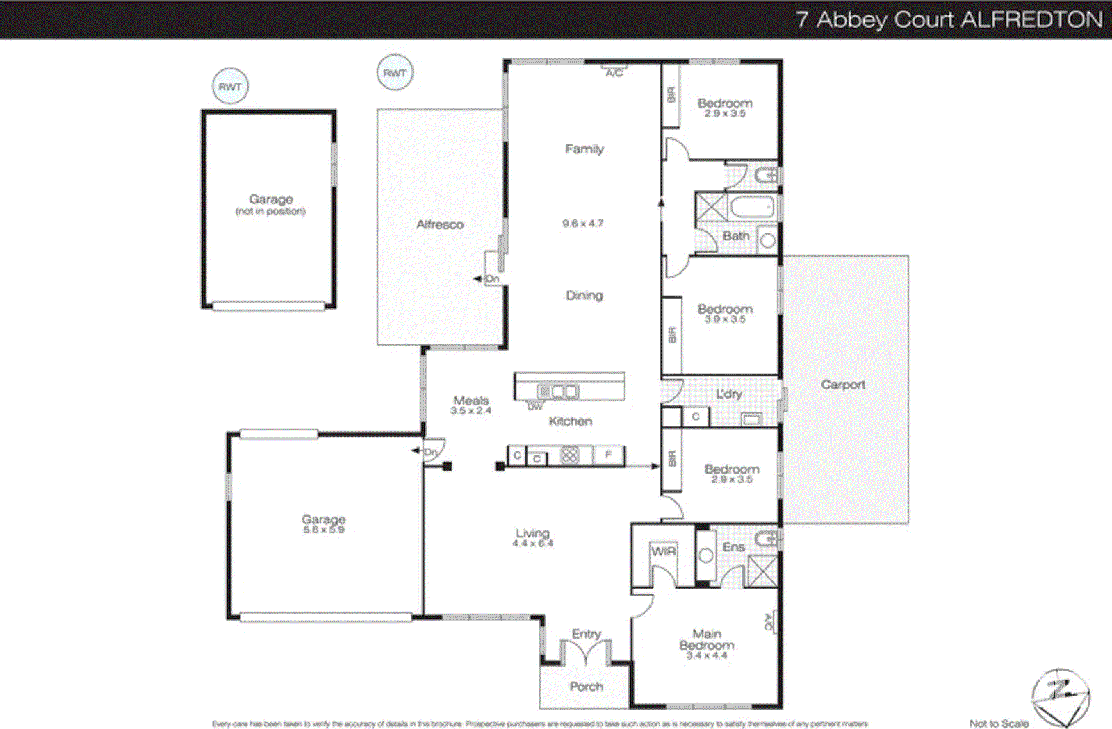 7 Abbey Court, Alfredton VIC 3350 - Floorplan