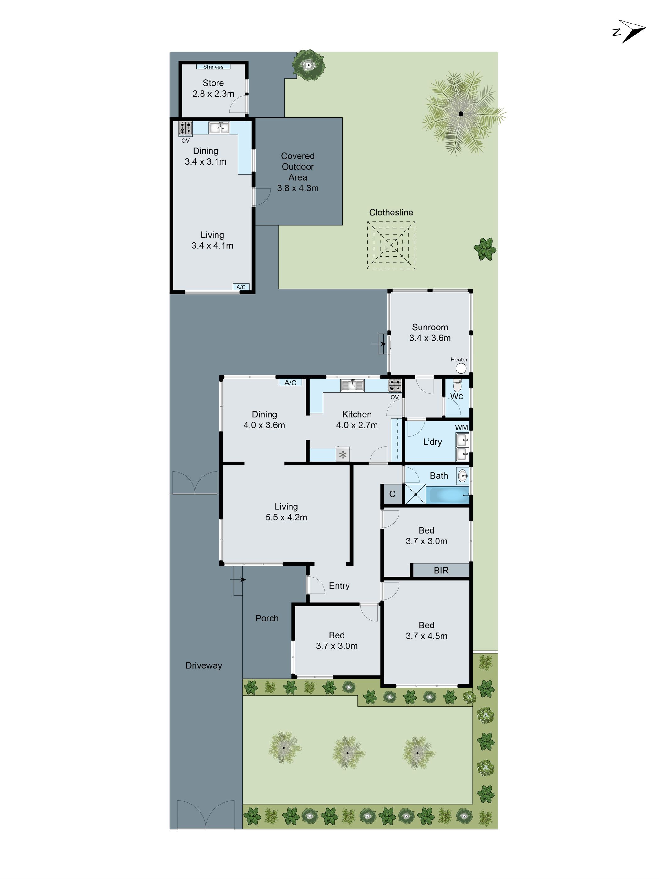 7 Abbeygate Street, Oakleigh VIC 3166 - Floorplan