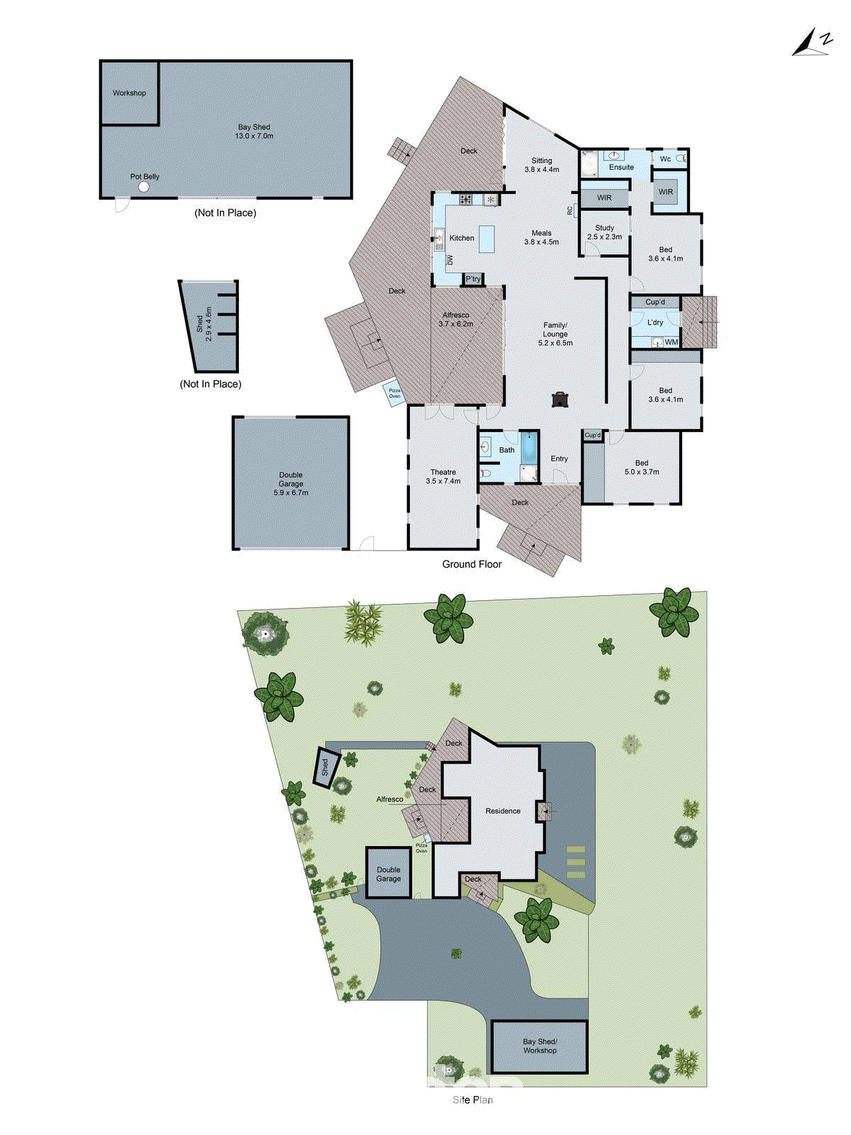 7 Abbi Court, Moriac VIC 3240 - Floorplan