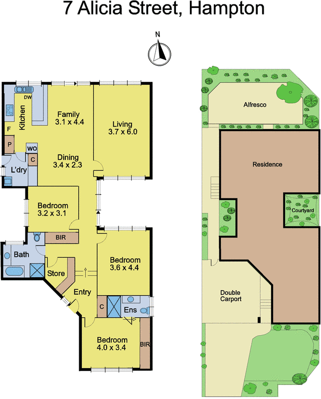 7 Alicia Street, Hampton VIC 3188 - Floorplan