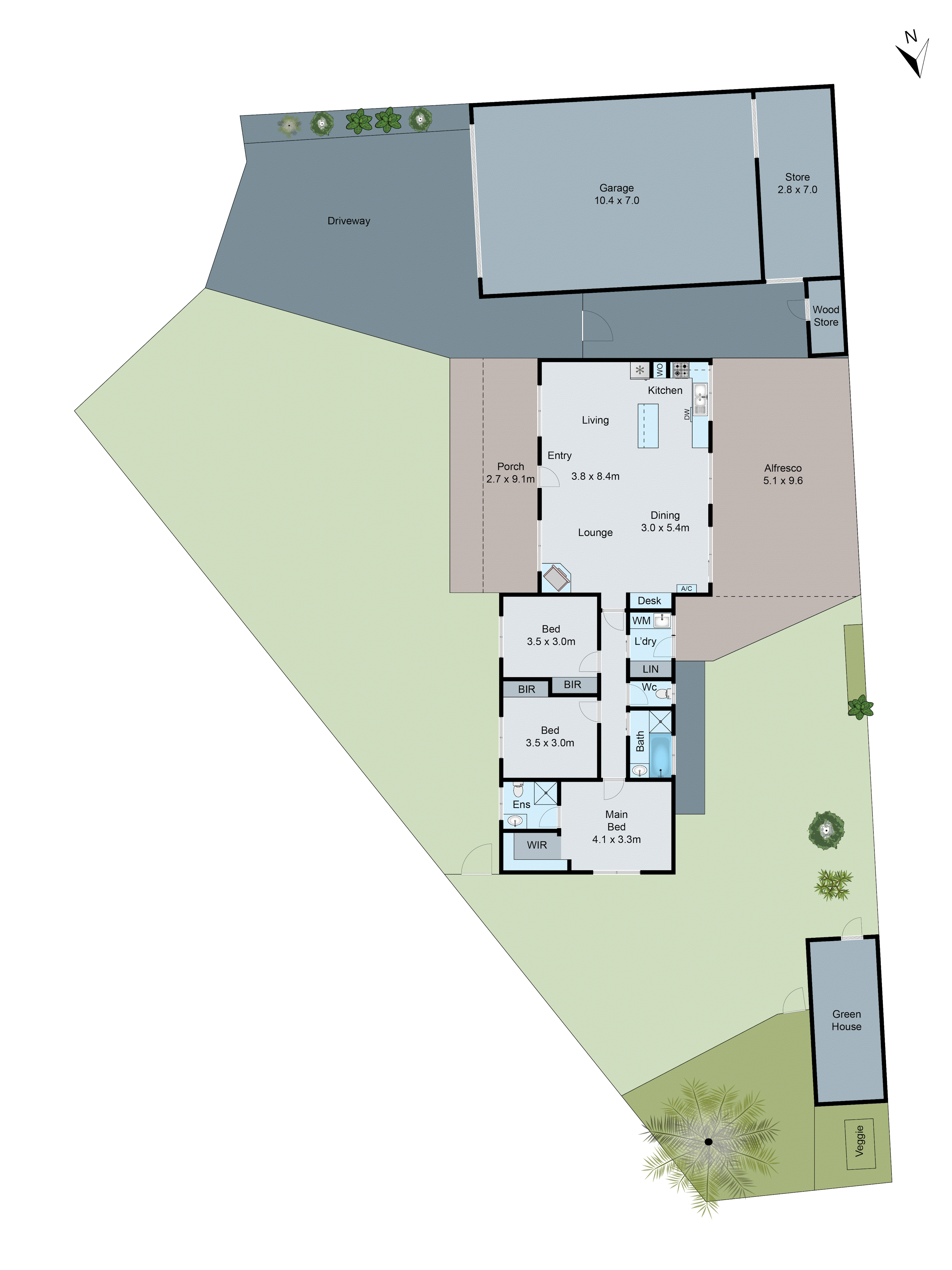 7 Allara Court, Clifton Springs VIC 3222 - Floorplan