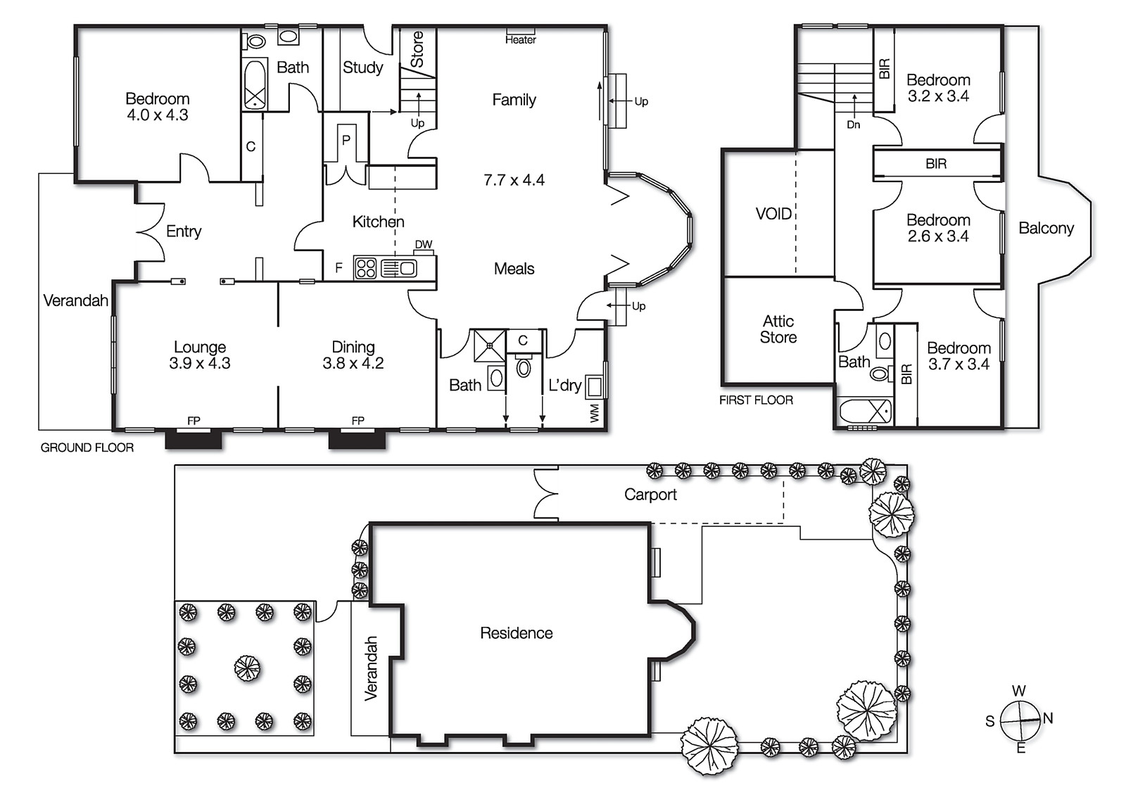 7 Allfrey Street, Brighton East VIC 3187 - Floorplan