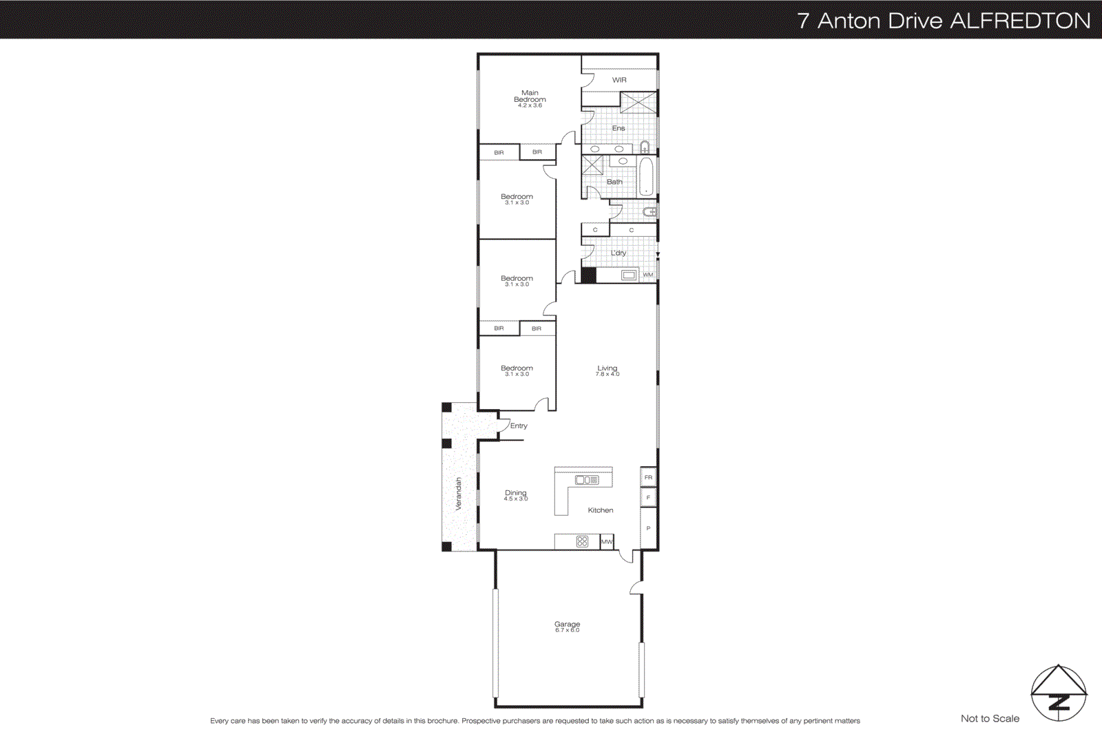 7 Anton Drive, Alfredton VIC 3350 - Floorplan