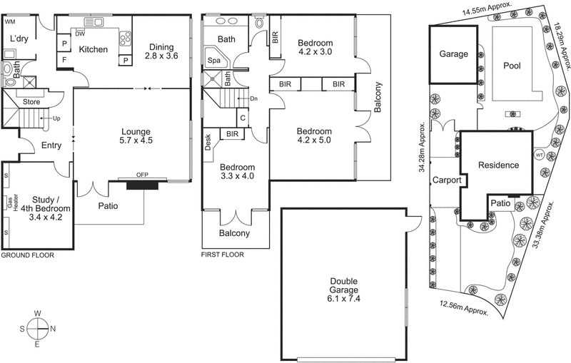 7 Ballara Court, Brighton VIC 3186 - Floorplan