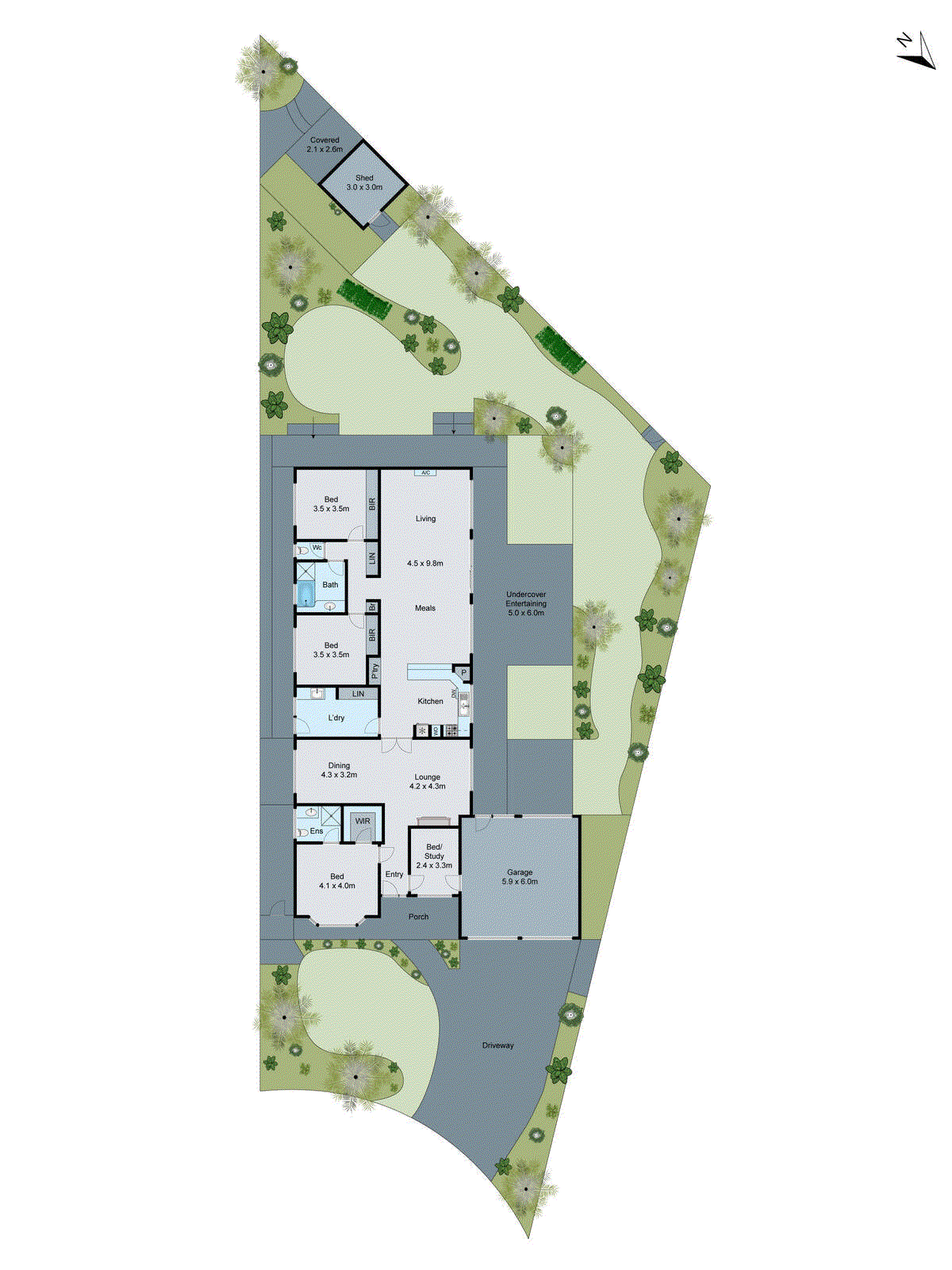 7 Ballara Court, Highton VIC 3216 - Floorplan