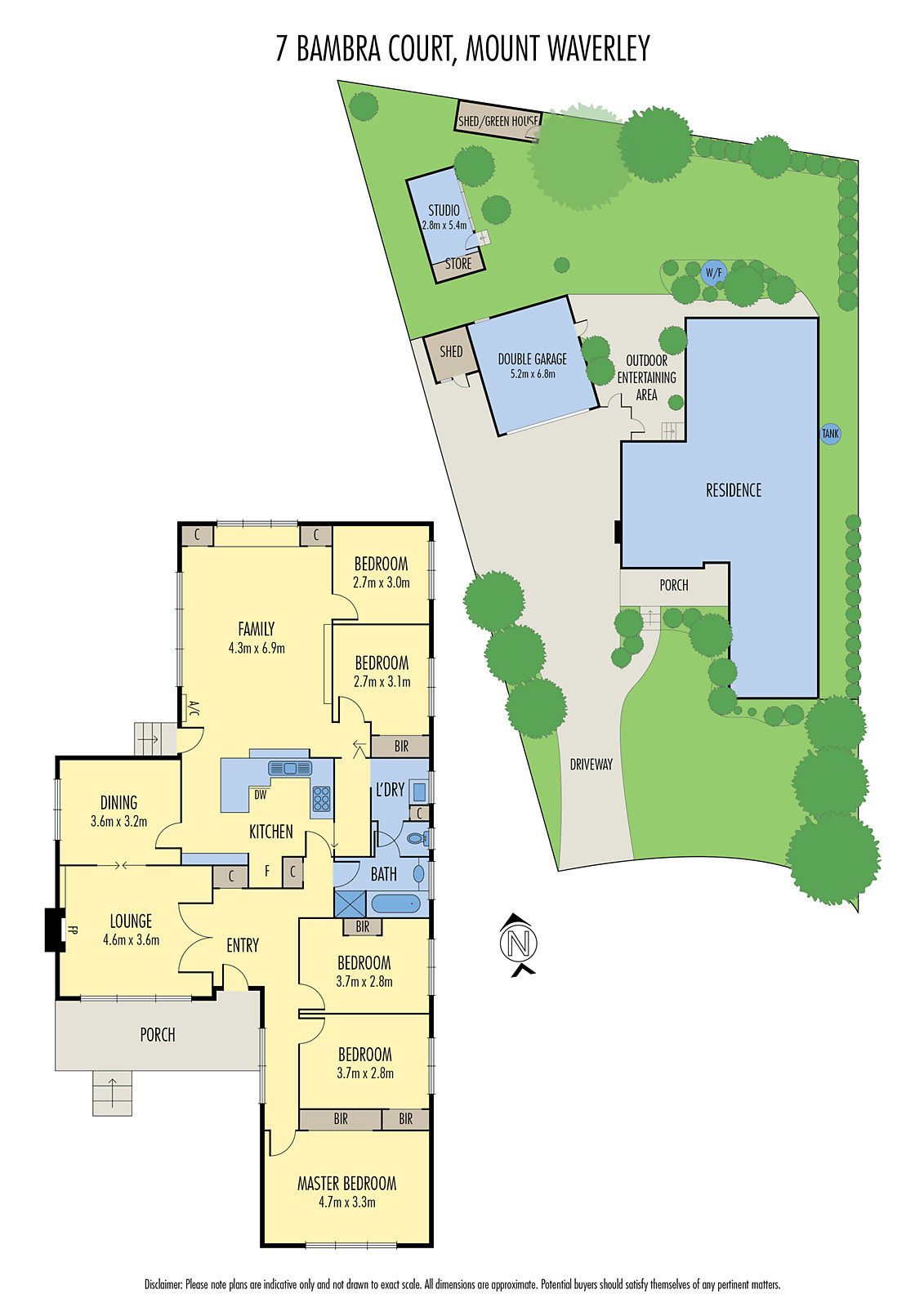 7 Bambra Court, Mount Waverley VIC 3149 - Floorplan