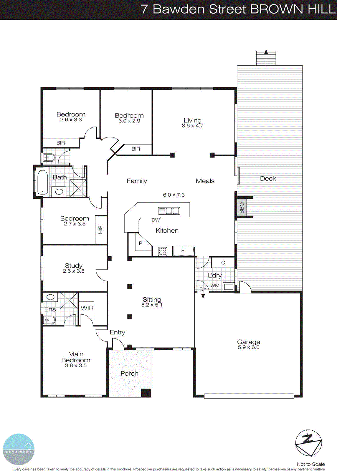 7 Bawden Street, Brown Hill VIC 3350 - Floorplan