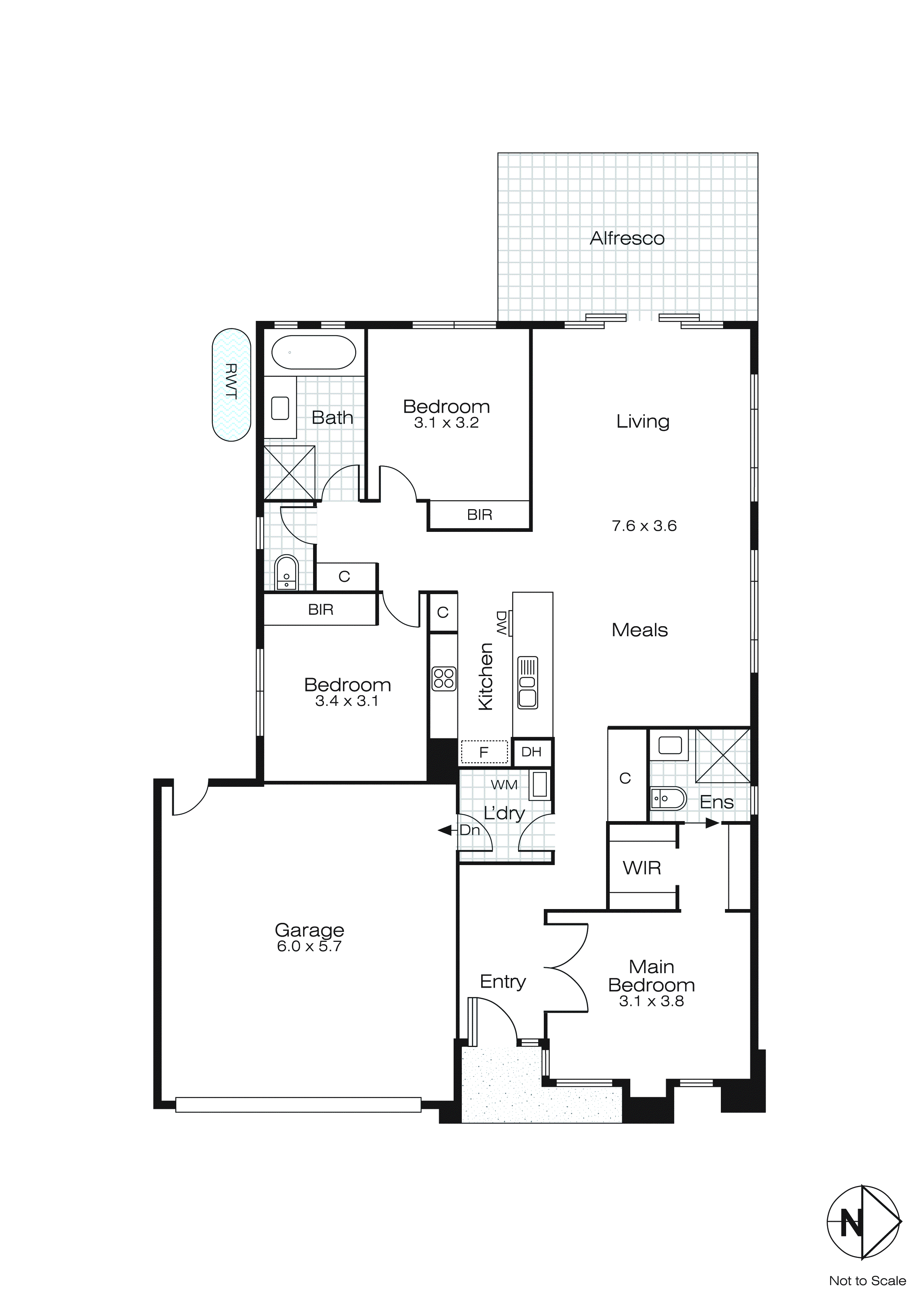 7 Bayfield Street, Lucas VIC 3350 - Floorplan