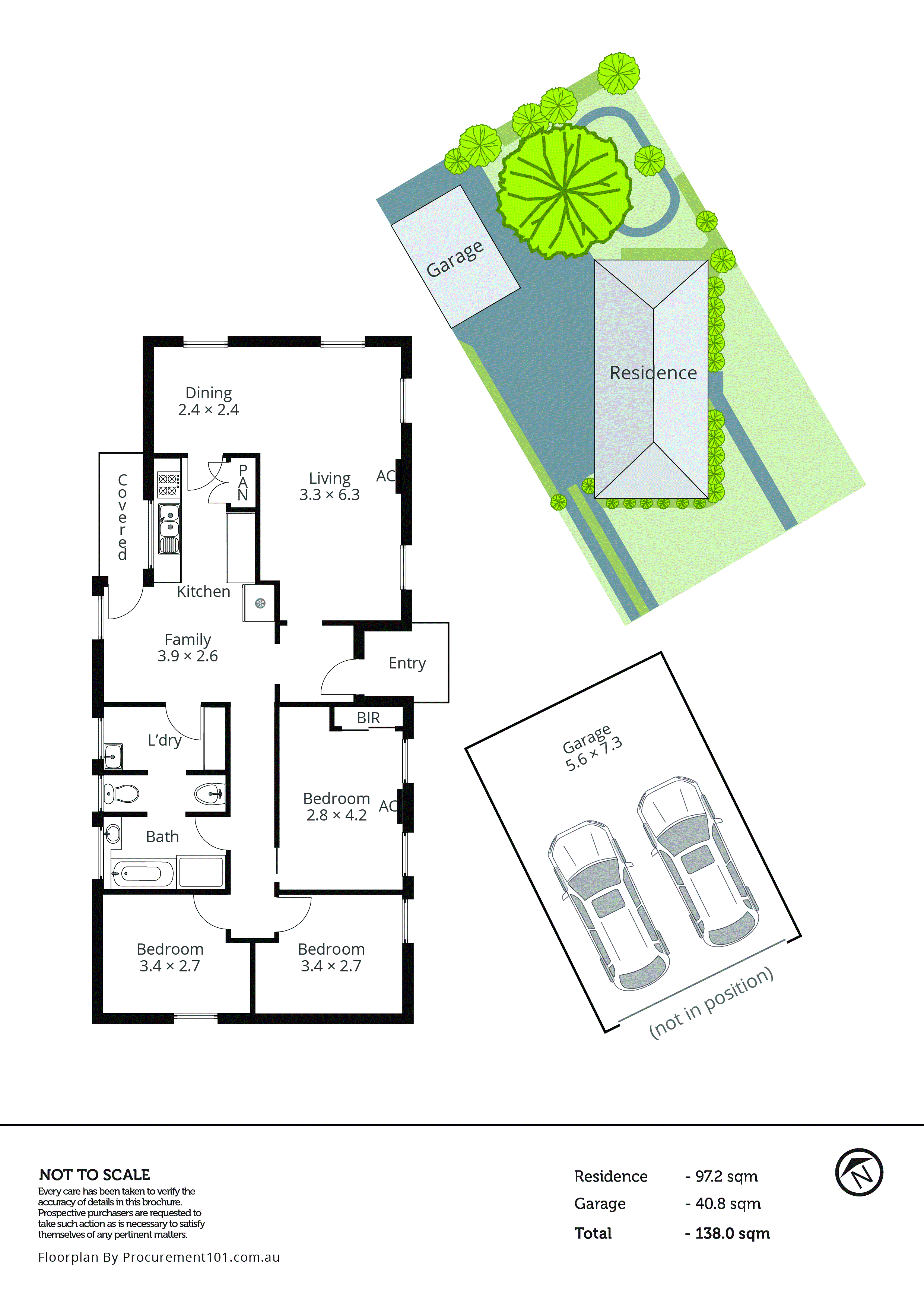 7 Bellvue Court, Hampton Park VIC 3976 - Floorplan
