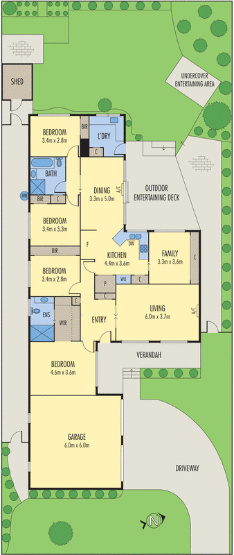7 Beltana Street, Grovedale VIC 3216 - Floorplan