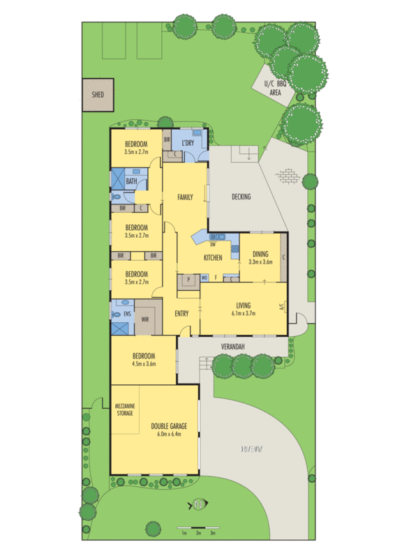 7 Beltana Street, Grovedale VIC 3216 - Floorplan