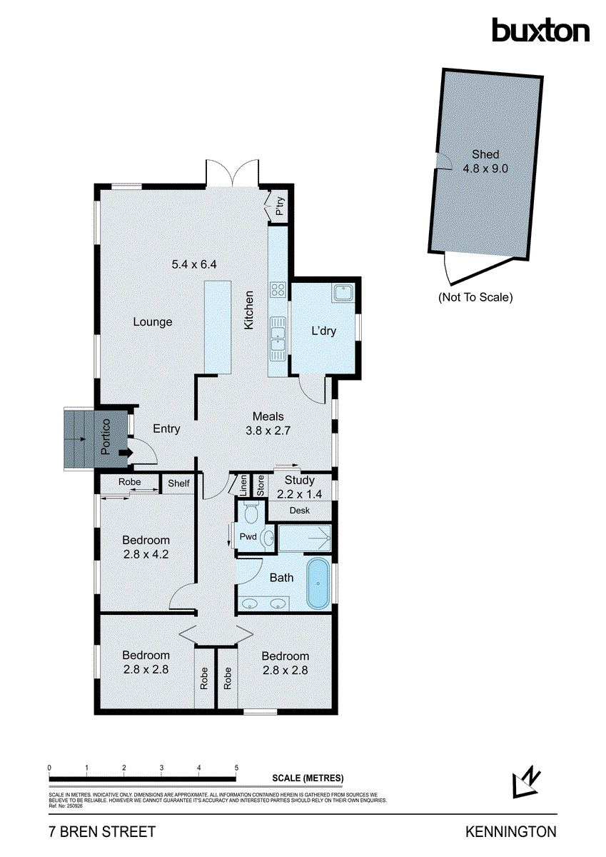 7 Bren Street, Kennington VIC 3550 - Floorplan