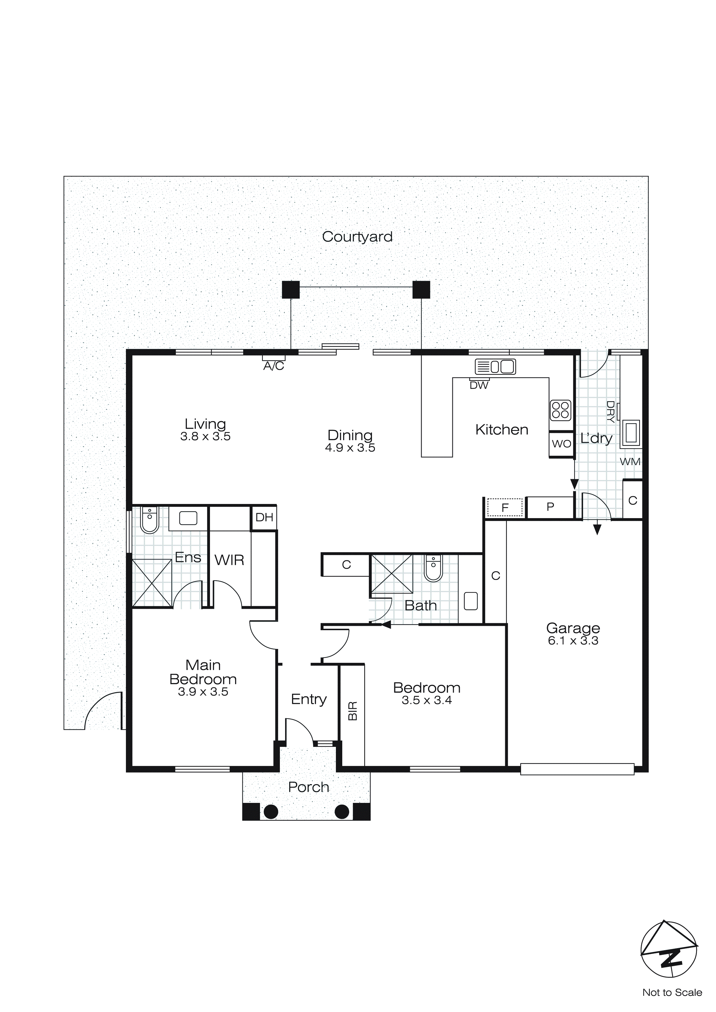 7 Brighton Court, Wendouree VIC 3355 - Floorplan