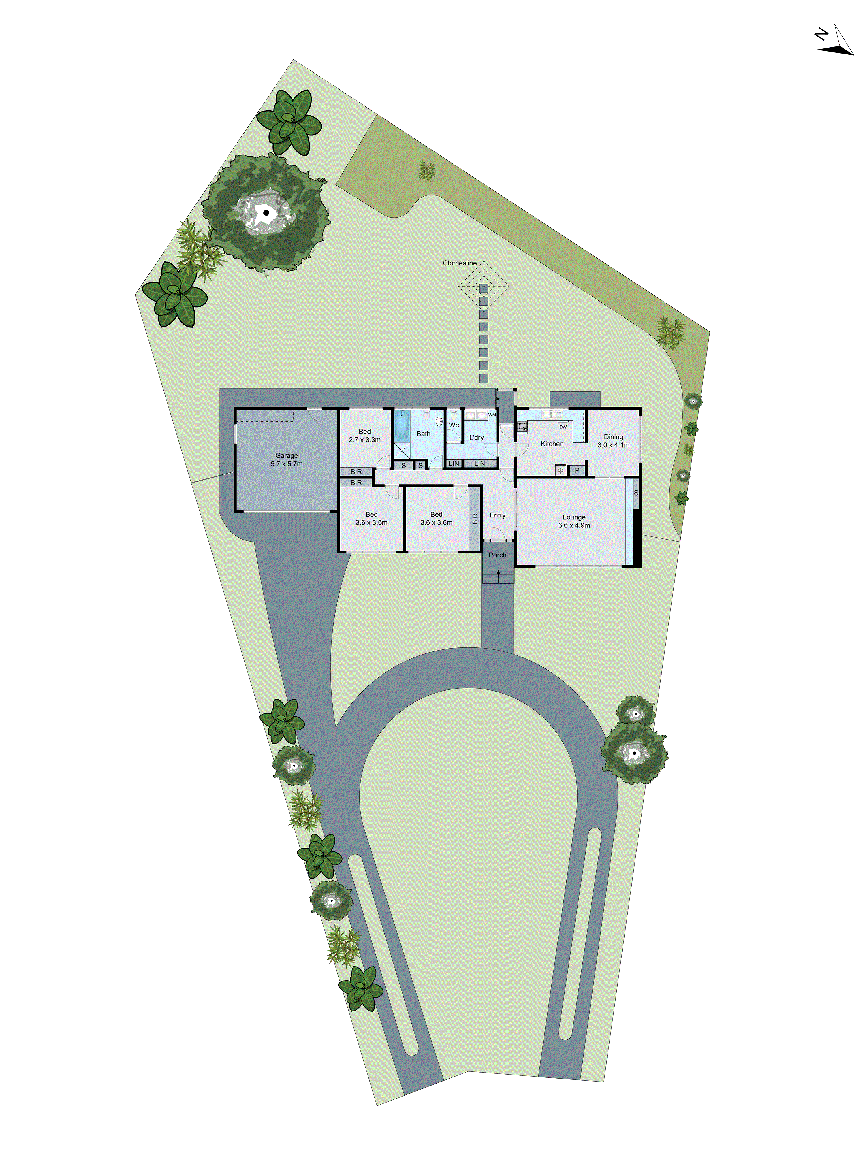 7 Bruthen Road, Highton VIC 3216 - Floorplan