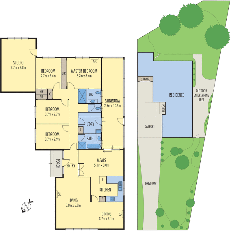 7 Cairn Grove, Glen Waverley VIC 3150 - Floorplan