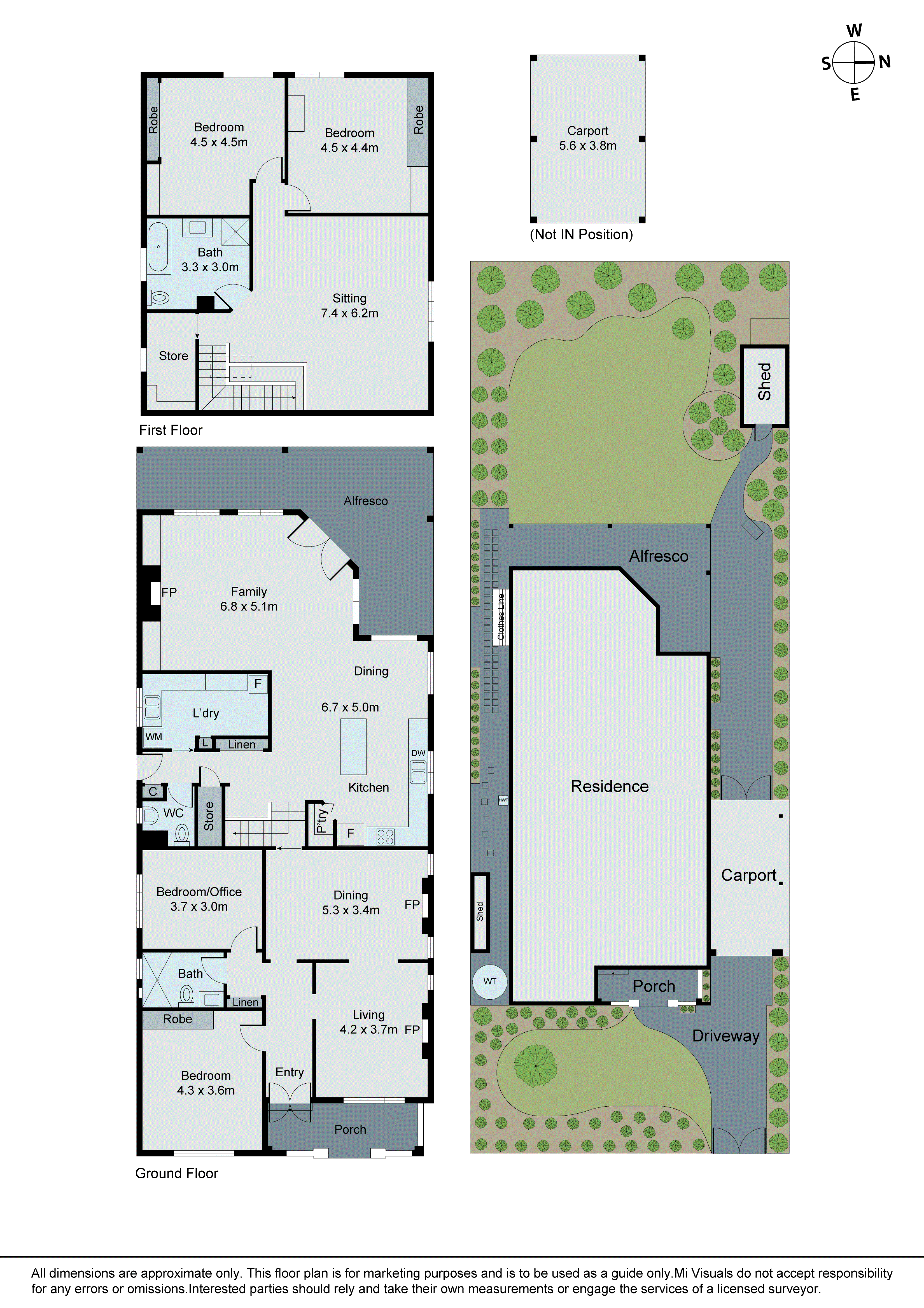 7 Cairnes Grove, Bentleigh VIC 3204 - Floorplan