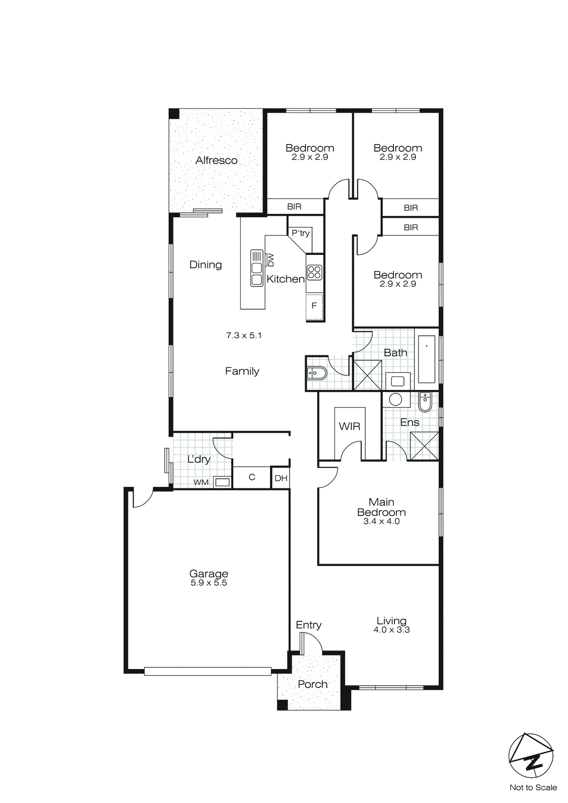 7 Capernwary Rise, Miners Rest VIC 3352 - Floorplan