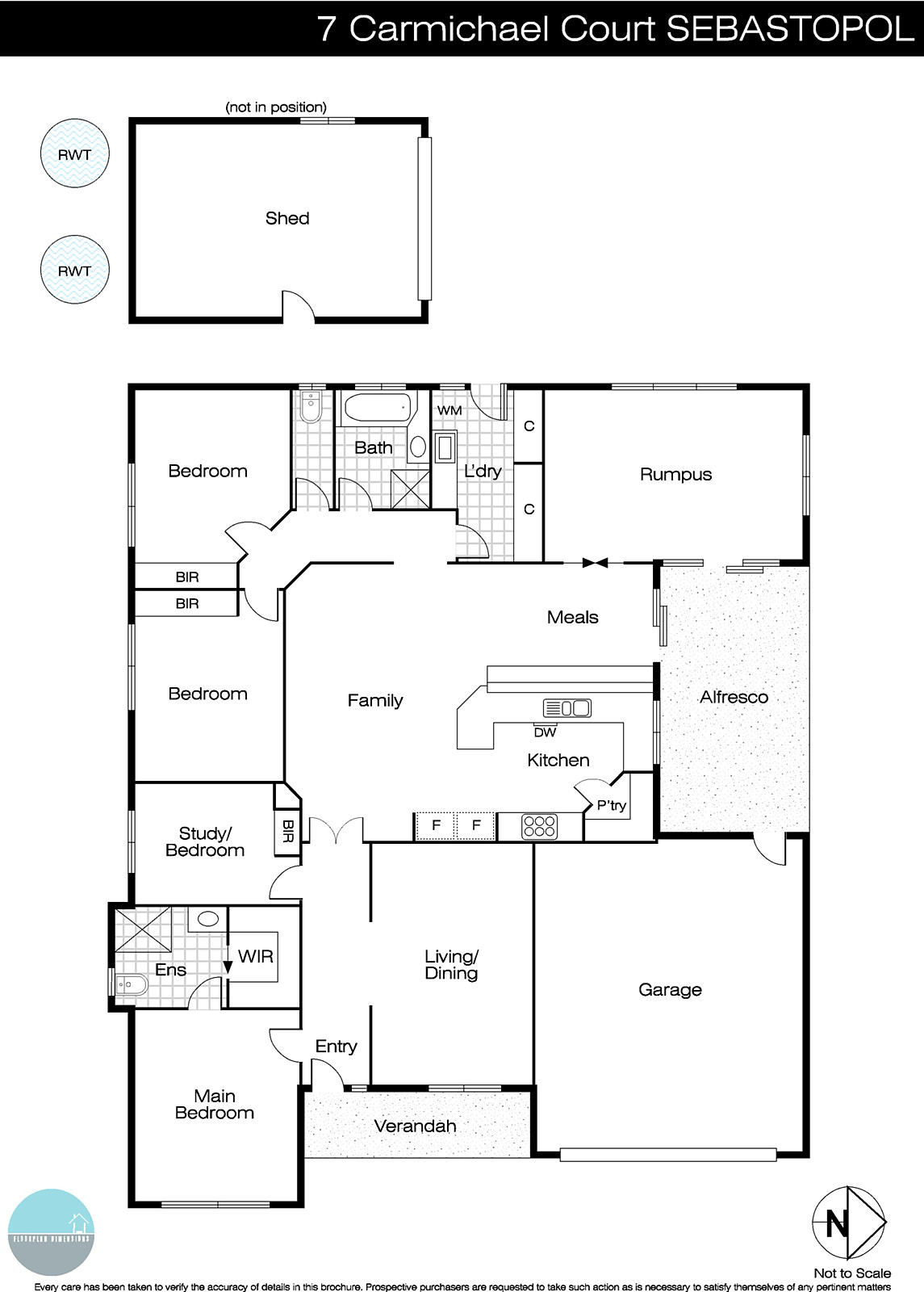 7 Carmichael Court, Sebastopol VIC 3356 - Floorplan