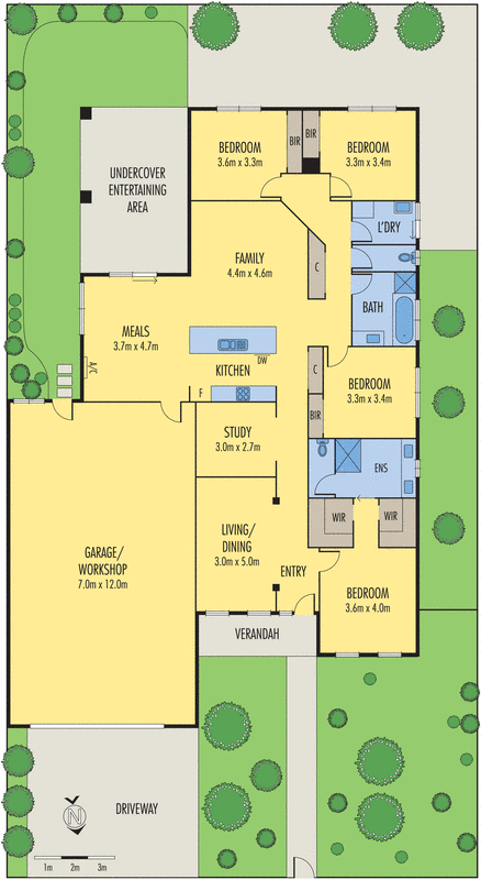 7 Carstairs Close, Grovedale VIC 3216 - Floorplan