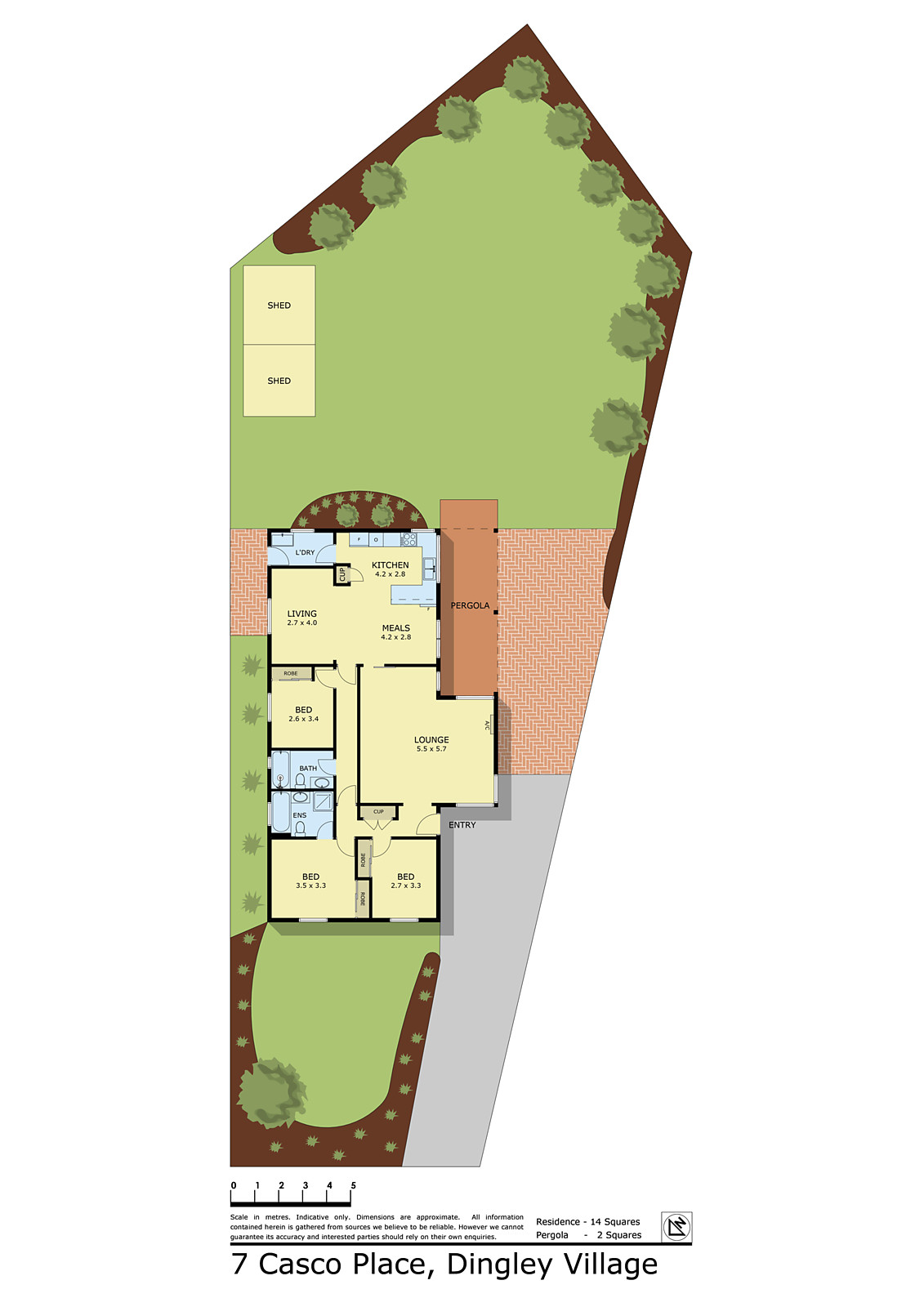7 Casco Place, Dingley Village VIC 3172 - Floorplan