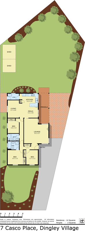 7 Casco Place, Dingley Village VIC 3172 - Floorplan