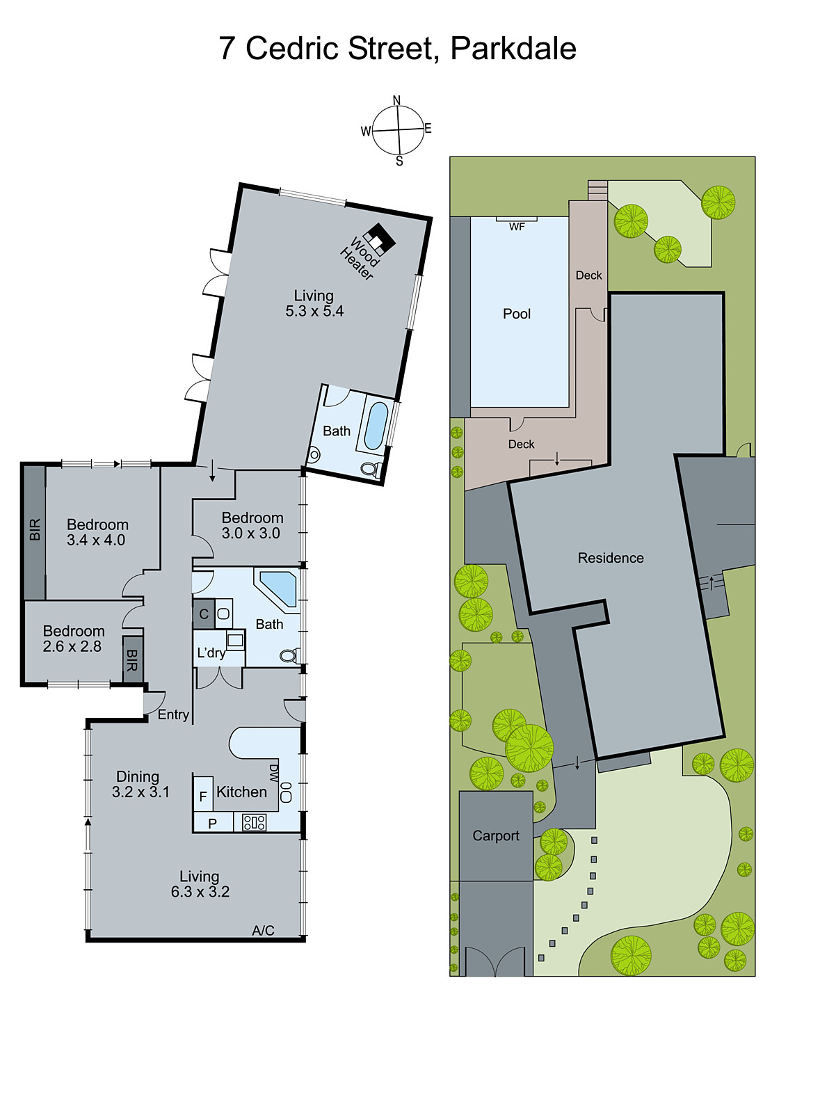 7 Cedric Street, Parkdale VIC 3195 - Floorplan