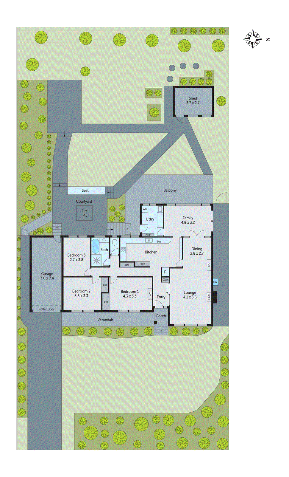7 Clivedon Court, Leopold VIC 3224 - Floorplan