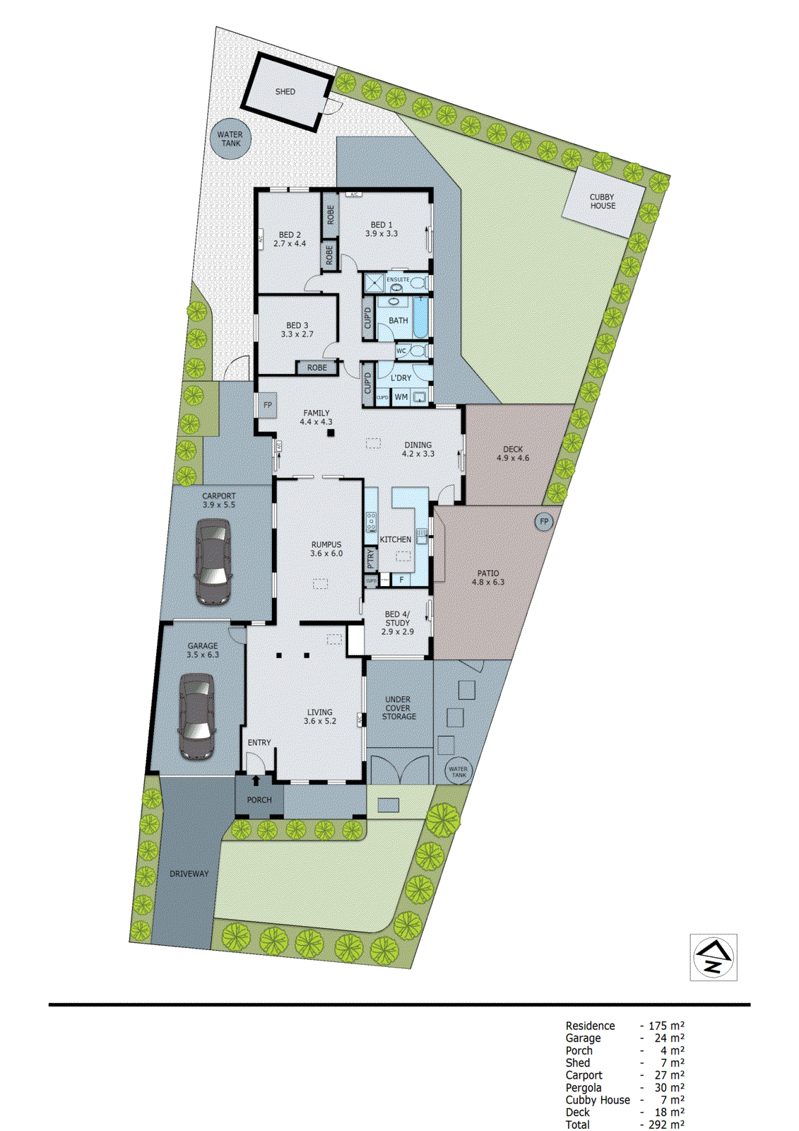 7 Colin Court, Dingley Village VIC 3172 - Floorplan