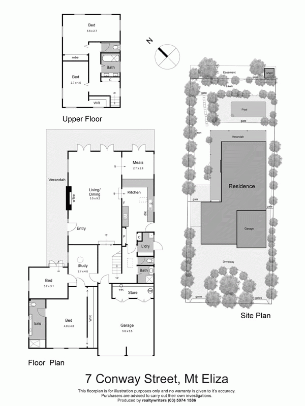 7 Conway Street, MOUNT ELIZA VIC 3930 - Floorplan