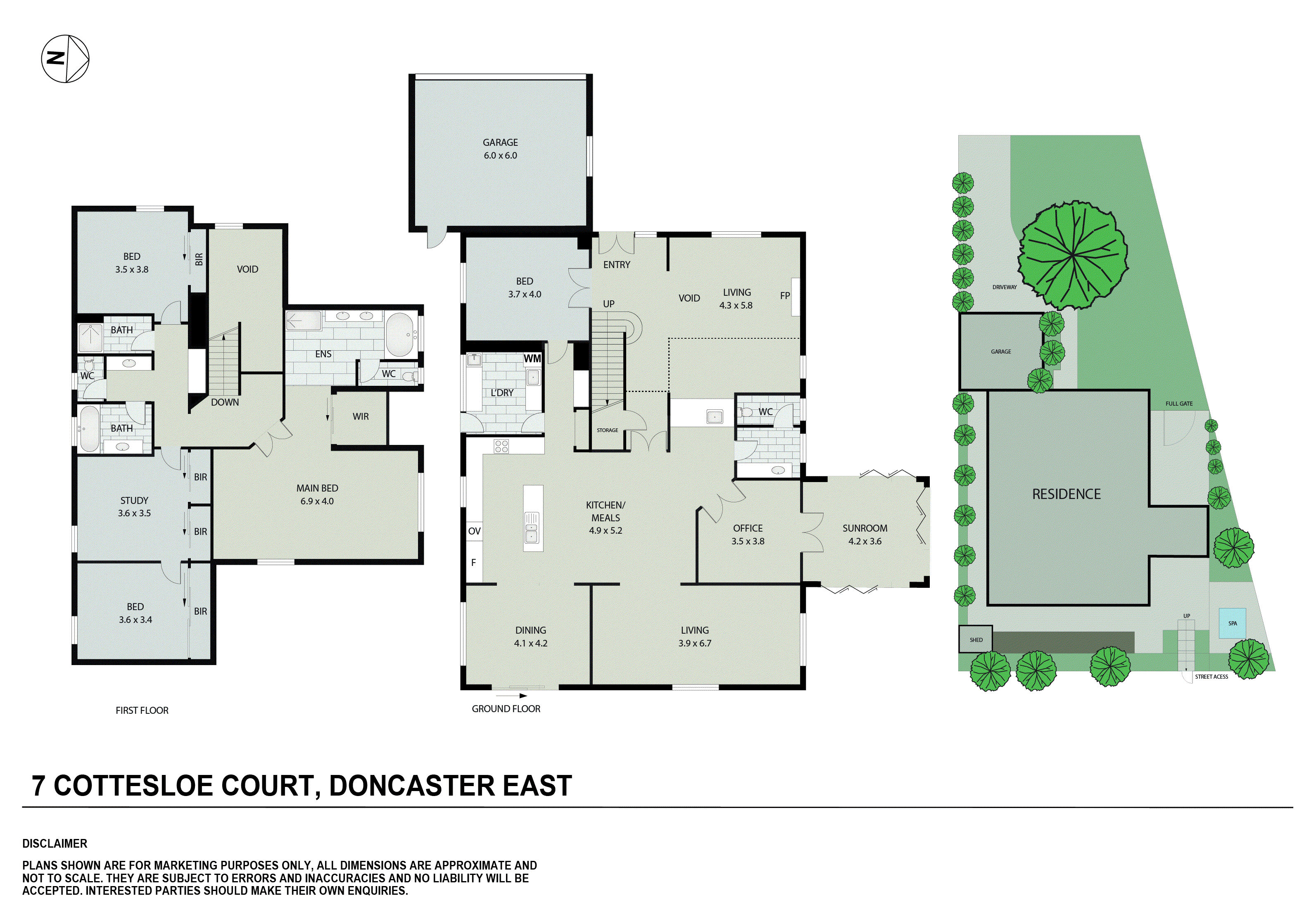 7 Cottesloe Court, Doncaster East VIC 3109 - Floorplan