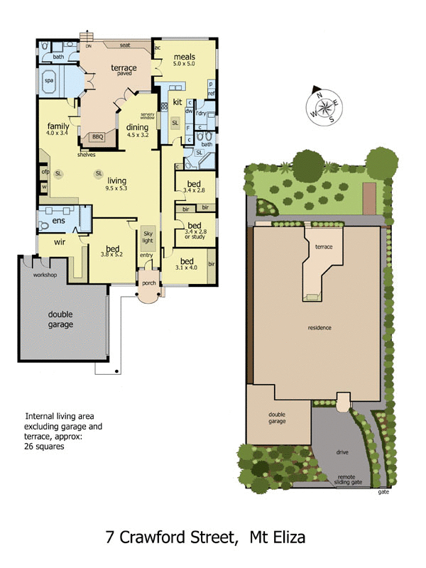 7 Crawford Street, MOUNT ELIZA VIC 3930 - Floorplan