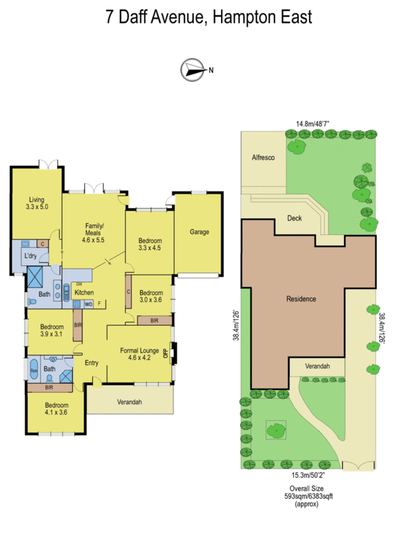 7 Daff Avenue, Hampton East VIC 3188 - Floorplan