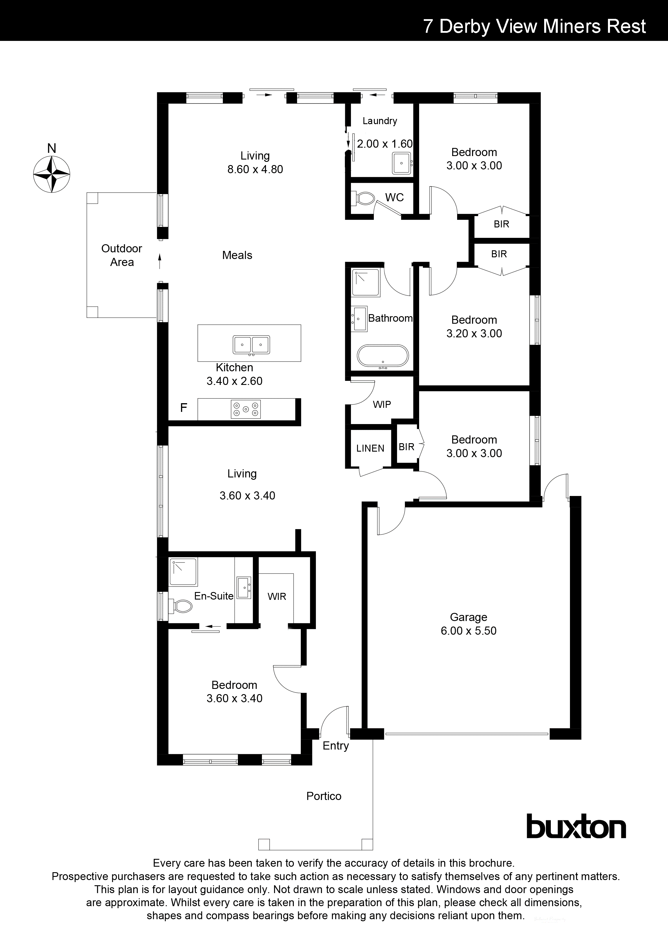 7 Derby View, Miners Rest VIC 3352 - Floorplan