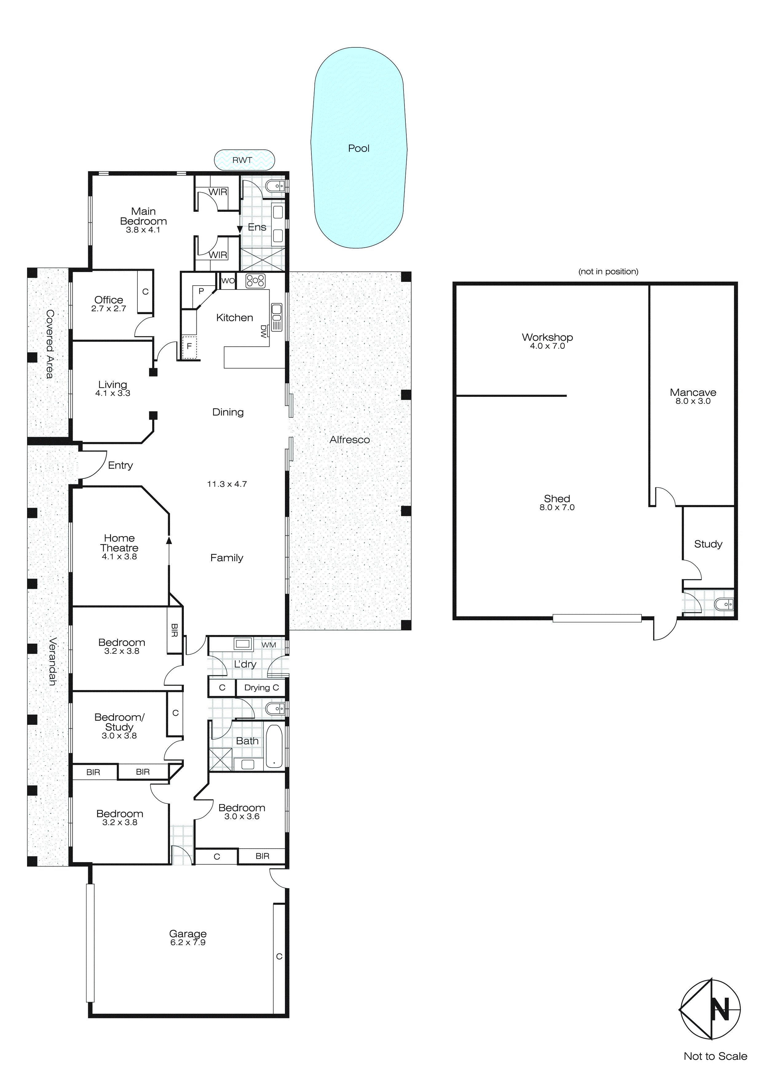 7 Diamond Drive, Cardigan Village VIC 3352 - Floorplan