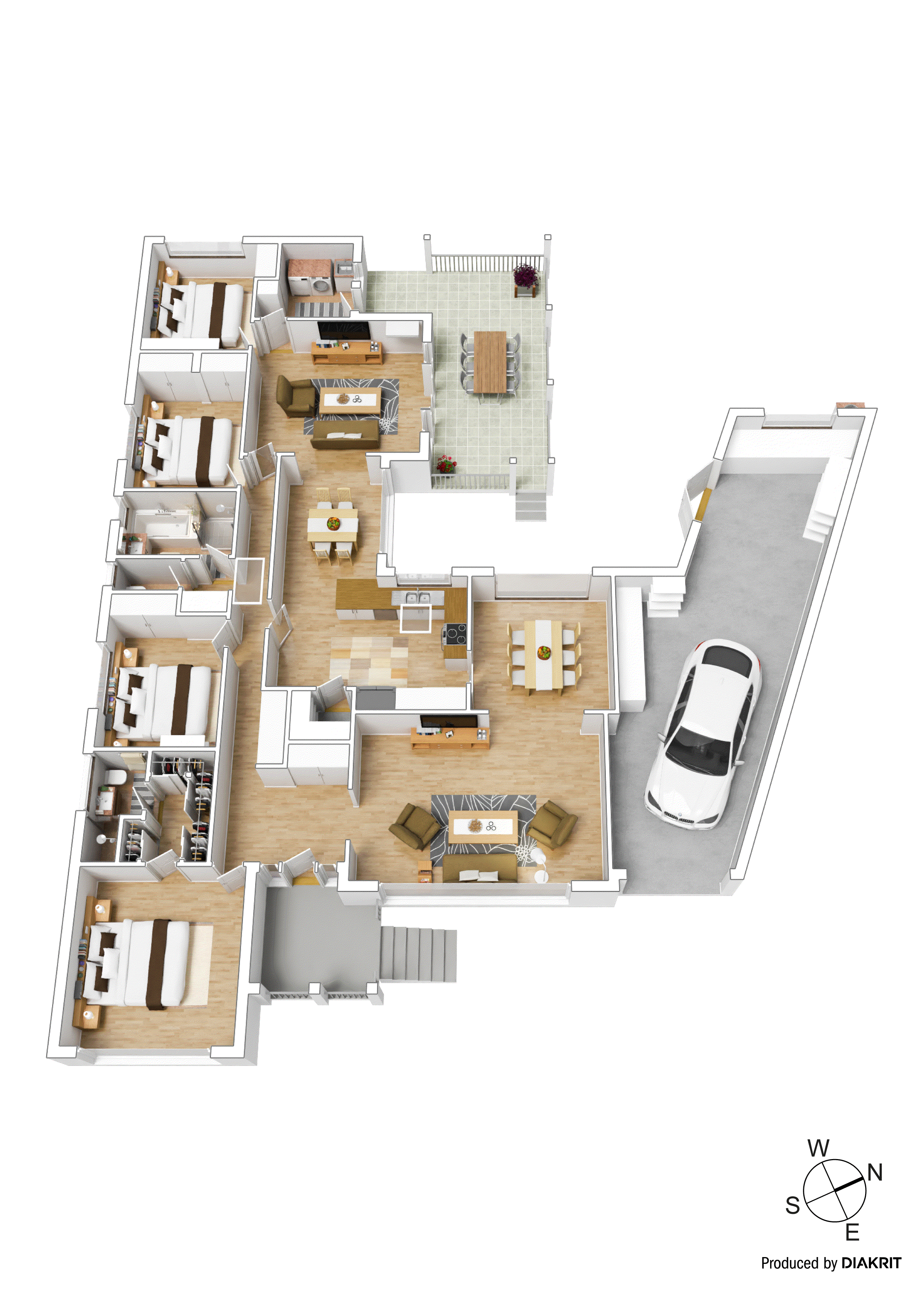 7 Dinadan Court, Glen Waverley VIC 3150 - Floorplan