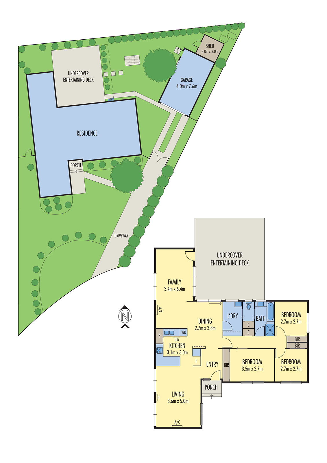 7 Dorset Court, Corio VIC 3214 - Floorplan