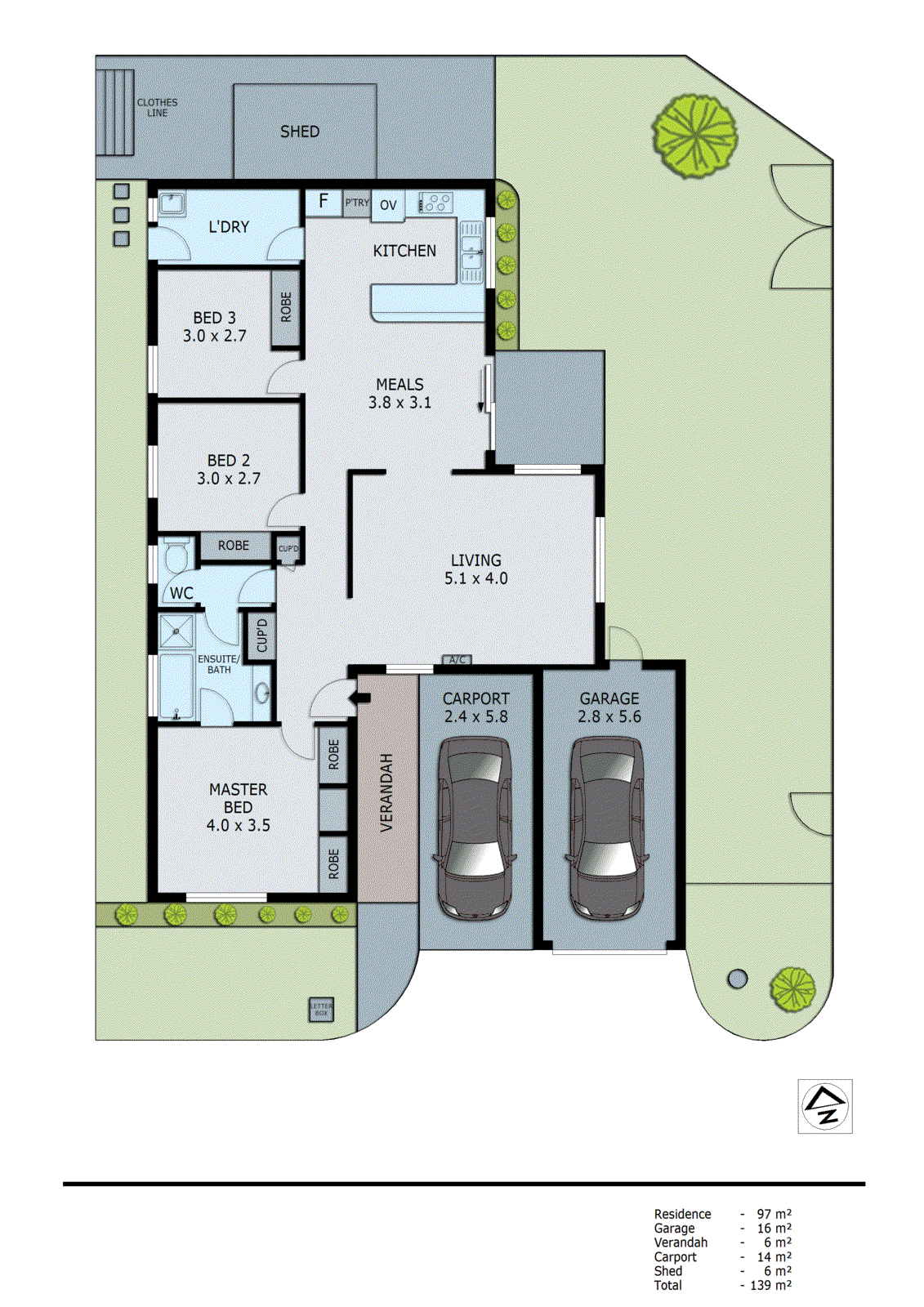 7 Dryandra Crescent, Keysborough VIC 3173 - Floorplan