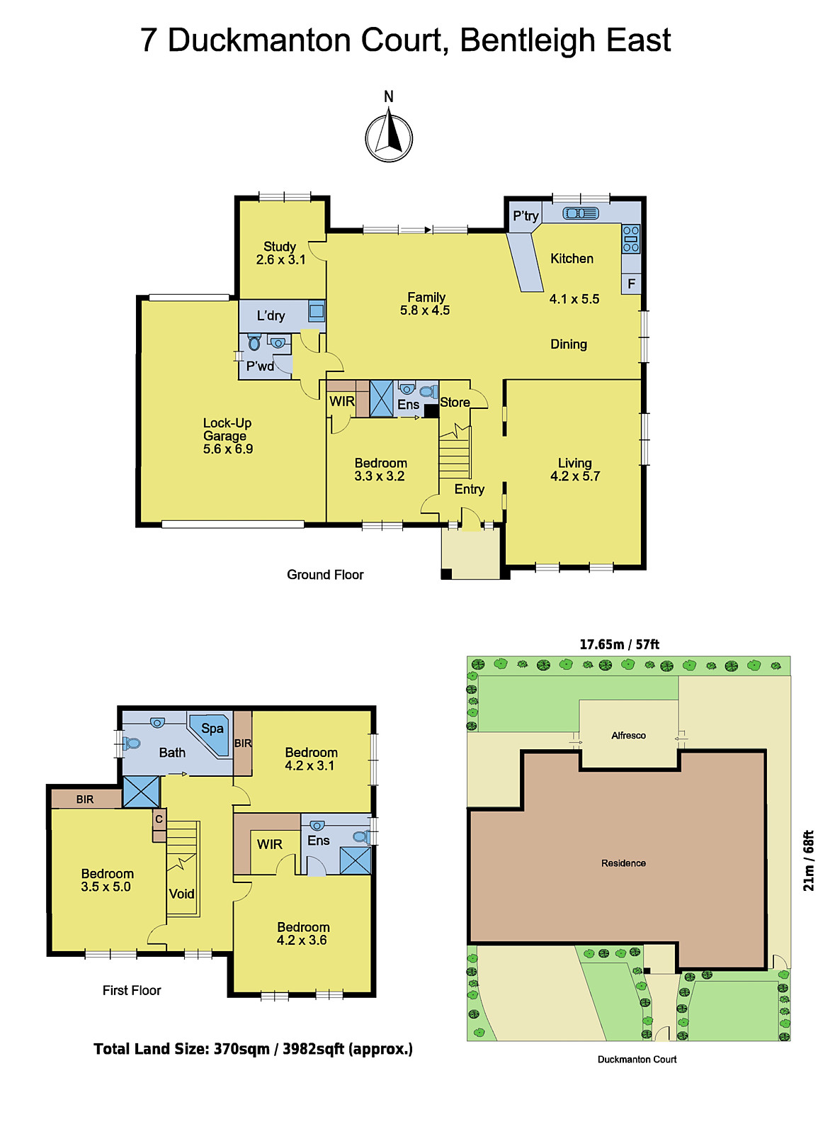 7 Duckmanton Court, Bentleigh East VIC 3165 - Floorplan
