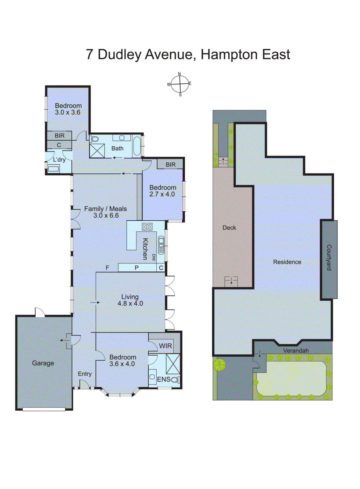 7 Dudley Avenue, Hampton East VIC 3188 - Floorplan