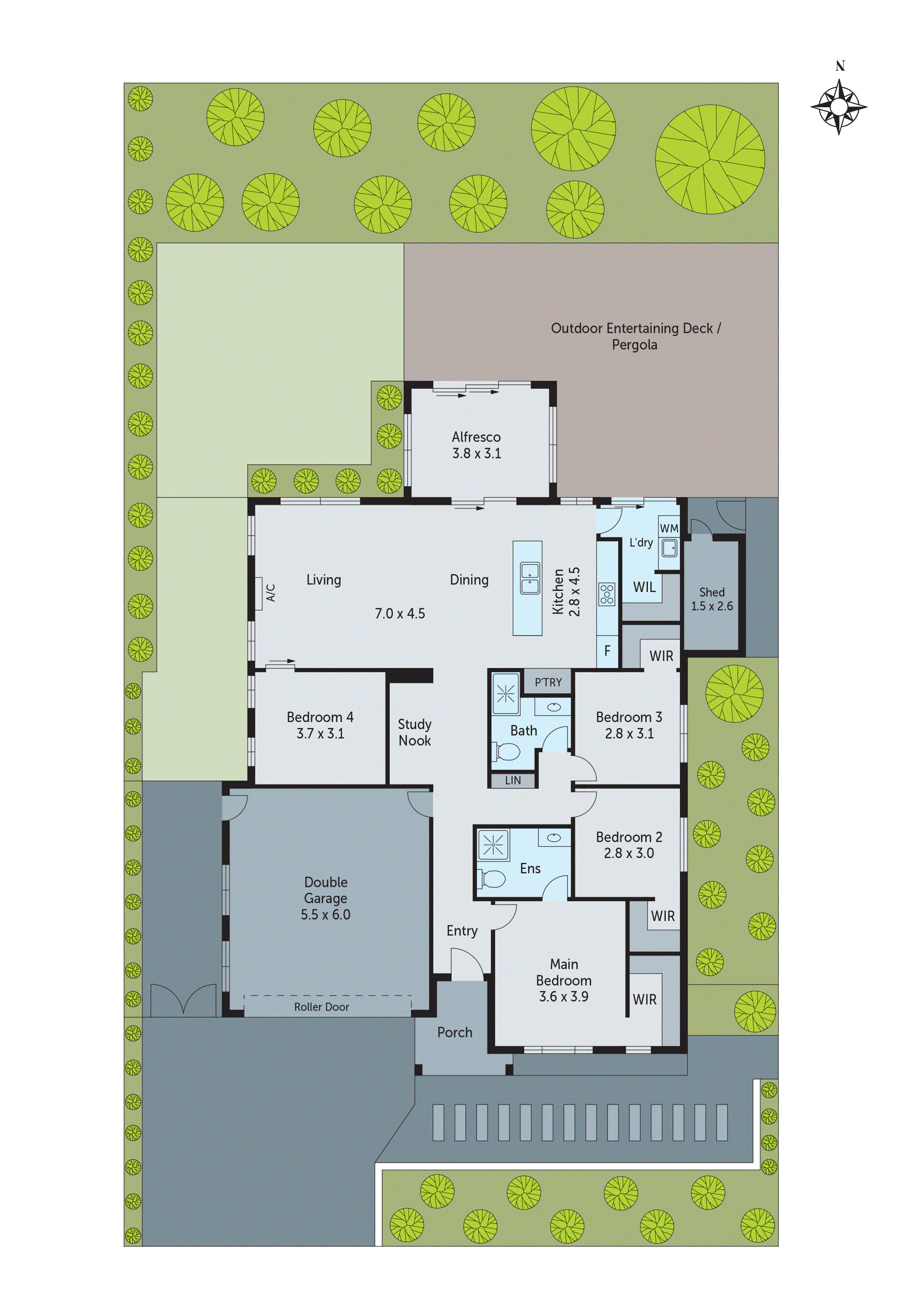 7 Eaglesnest Drive, Curlewis VIC 3222 - Floorplan