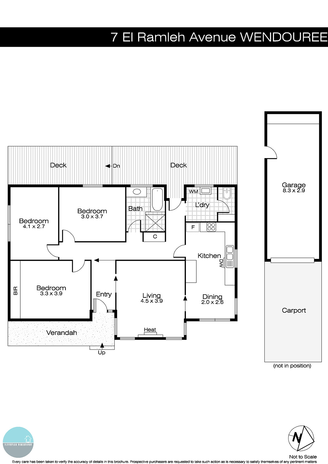 7 El Ramleh Avenue, Wendouree VIC 3355 - Floorplan