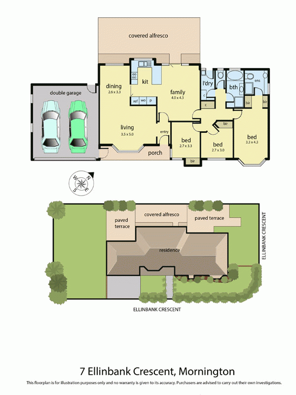 7 Ellinbank Crescent, MORNINGTON VIC 3931 - Floorplan