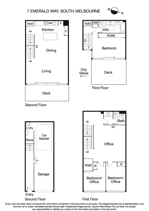 7 Emerald Way, SOUTH MELBOURNE VIC 3205 - Floorplan