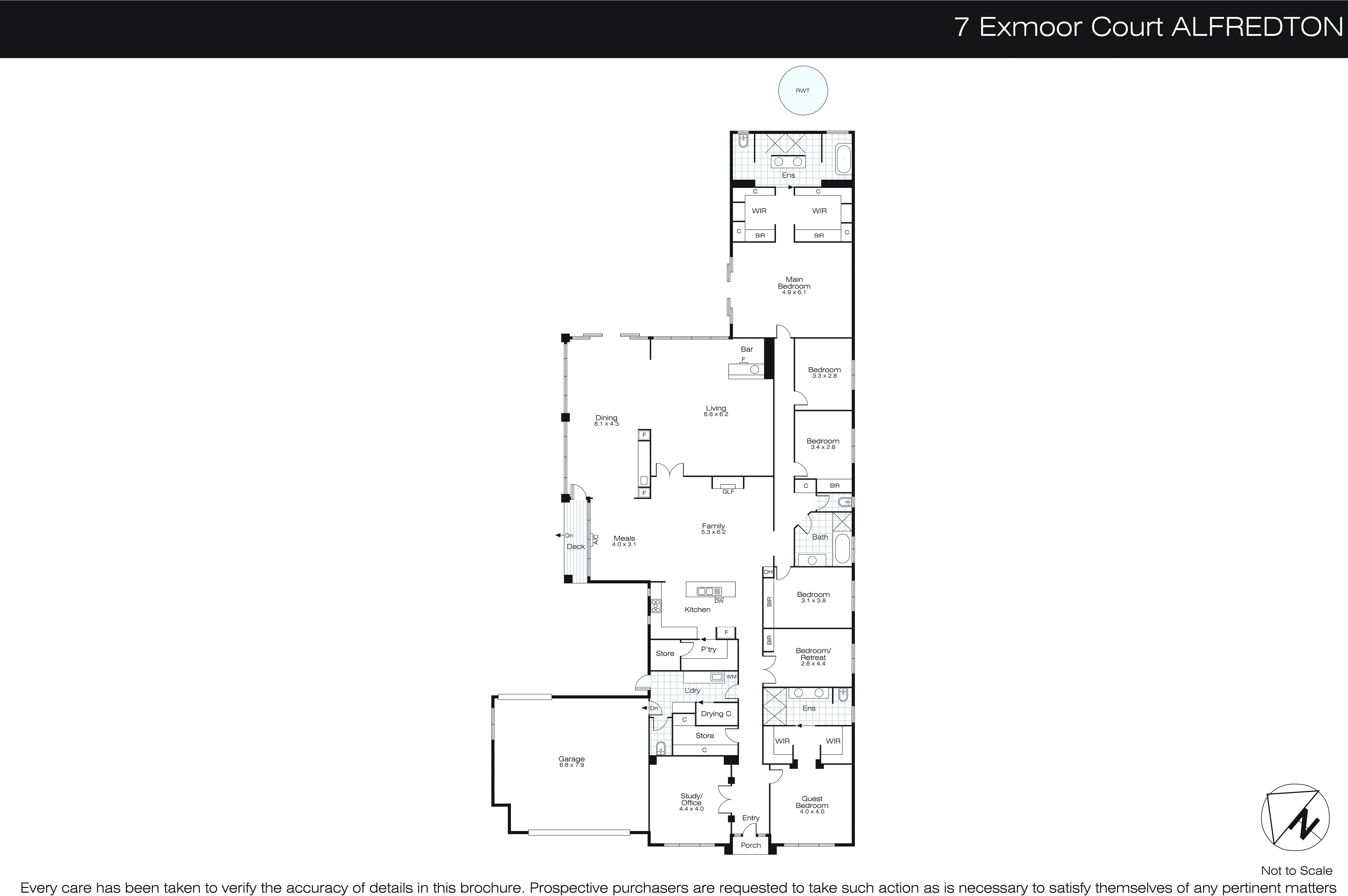 7 Exmoor Court, Alfredton VIC 3350 - Floorplan